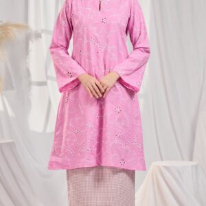 Kurung Riau Rafflesia In Pink